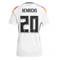 Maglia Calcio Germania Benjamin Henrichs #20 Prima Divisa Europei 2024 Manica Corta